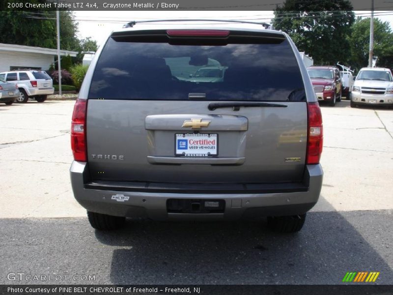 Graystone Metallic / Ebony 2008 Chevrolet Tahoe LTZ 4x4