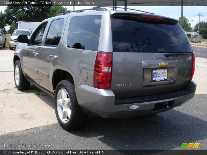 Graystone Metallic / Ebony 2008 Chevrolet Tahoe LTZ 4x4
