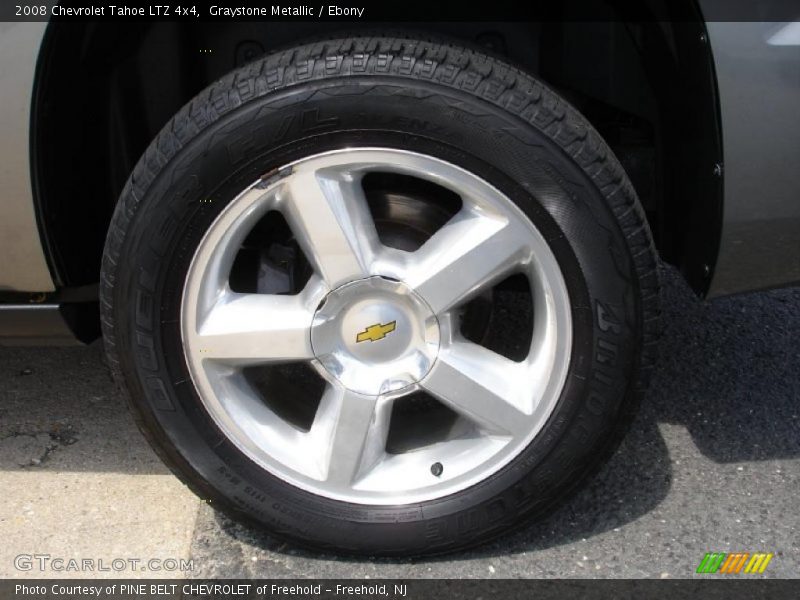 Graystone Metallic / Ebony 2008 Chevrolet Tahoe LTZ 4x4