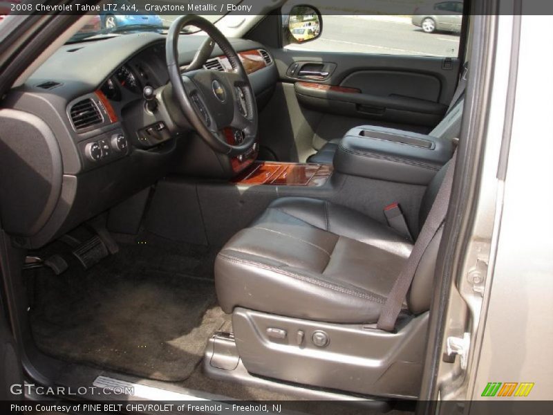 Graystone Metallic / Ebony 2008 Chevrolet Tahoe LTZ 4x4