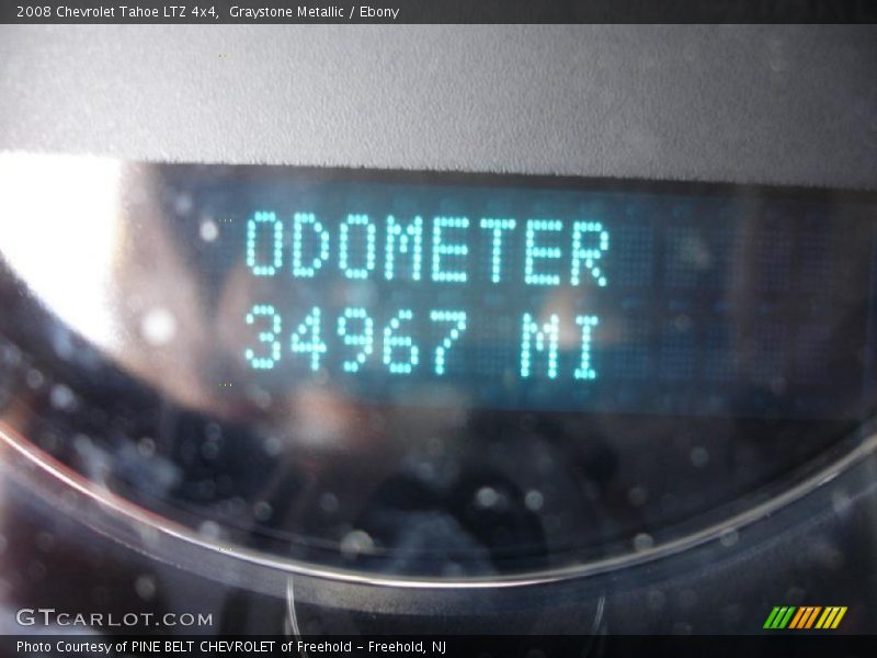 Graystone Metallic / Ebony 2008 Chevrolet Tahoe LTZ 4x4