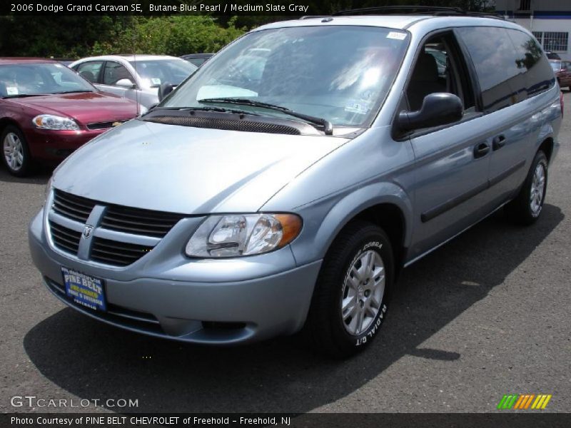 Butane Blue Pearl / Medium Slate Gray 2006 Dodge Grand Caravan SE