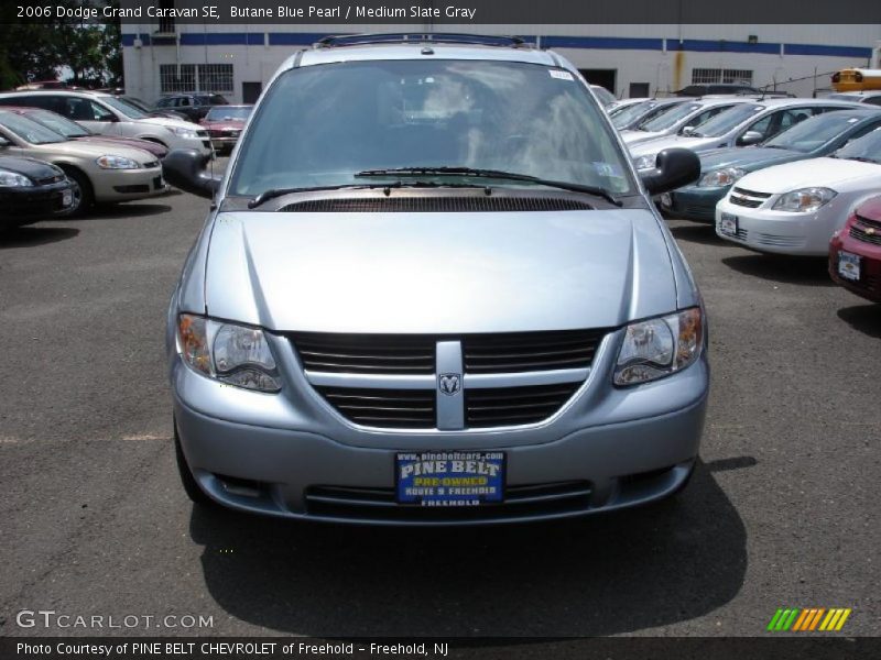 Butane Blue Pearl / Medium Slate Gray 2006 Dodge Grand Caravan SE