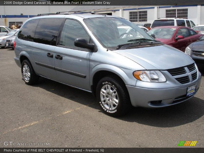 Butane Blue Pearl / Medium Slate Gray 2006 Dodge Grand Caravan SE