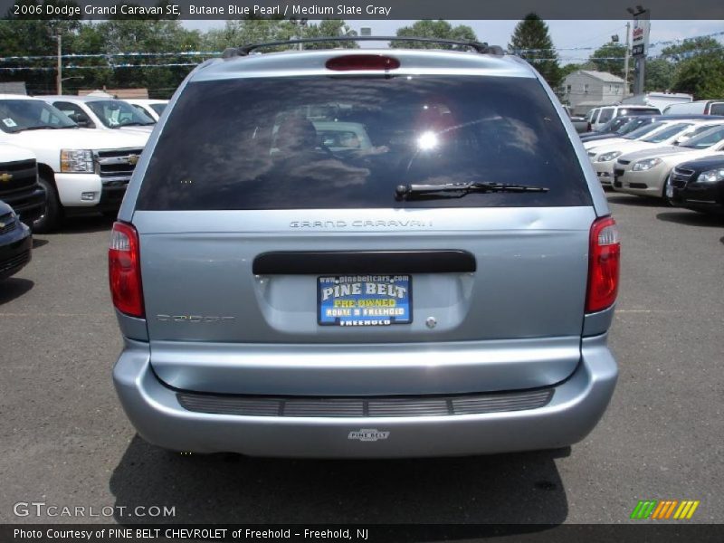 Butane Blue Pearl / Medium Slate Gray 2006 Dodge Grand Caravan SE