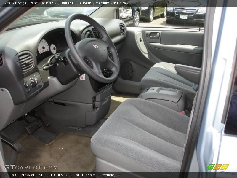 Butane Blue Pearl / Medium Slate Gray 2006 Dodge Grand Caravan SE