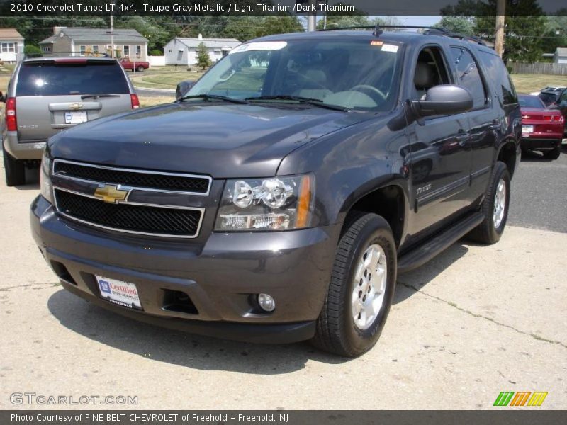 Taupe Gray Metallic / Light Titanium/Dark Titanium 2010 Chevrolet Tahoe LT 4x4