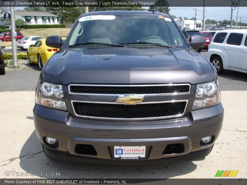 Taupe Gray Metallic / Light Titanium/Dark Titanium 2010 Chevrolet Tahoe LT 4x4