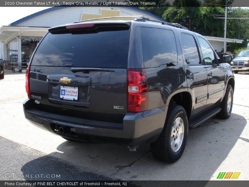 Taupe Gray Metallic / Light Titanium/Dark Titanium 2010 Chevrolet Tahoe LT 4x4