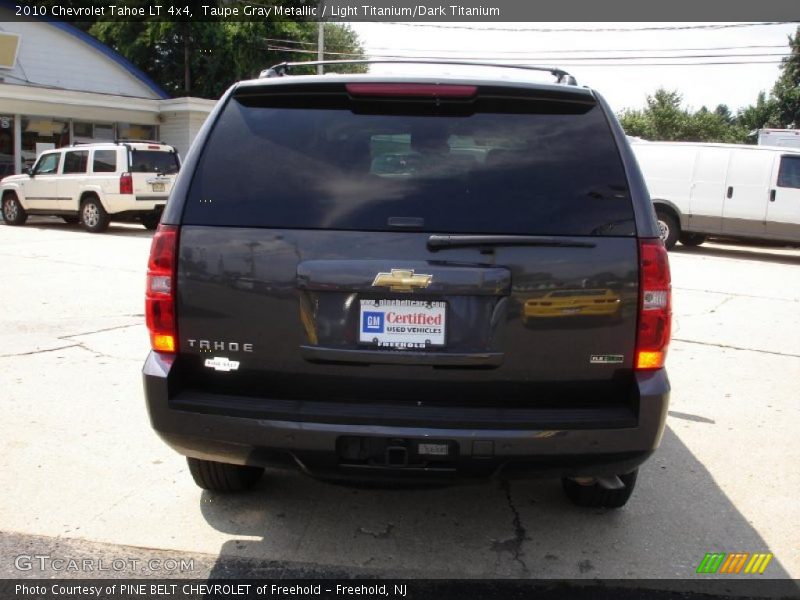 Taupe Gray Metallic / Light Titanium/Dark Titanium 2010 Chevrolet Tahoe LT 4x4