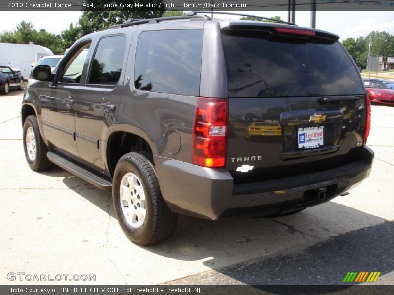 Taupe Gray Metallic / Light Titanium/Dark Titanium 2010 Chevrolet Tahoe LT 4x4
