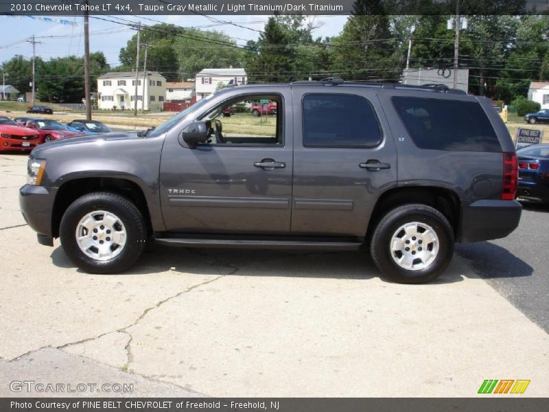 Taupe Gray Metallic / Light Titanium/Dark Titanium 2010 Chevrolet Tahoe LT 4x4