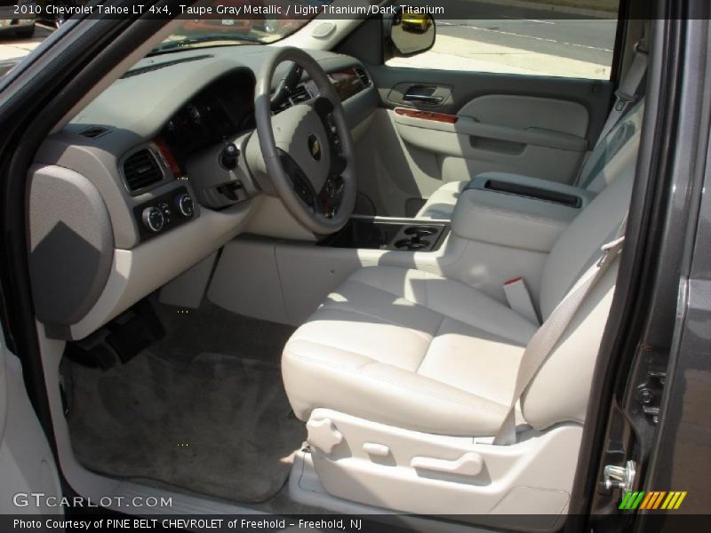 Taupe Gray Metallic / Light Titanium/Dark Titanium 2010 Chevrolet Tahoe LT 4x4