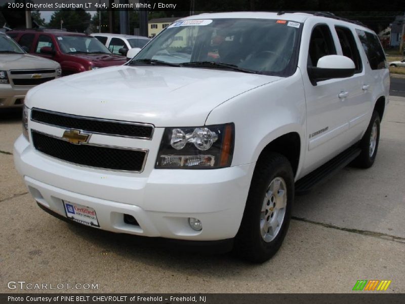 Summit White / Ebony 2009 Chevrolet Suburban LT 4x4