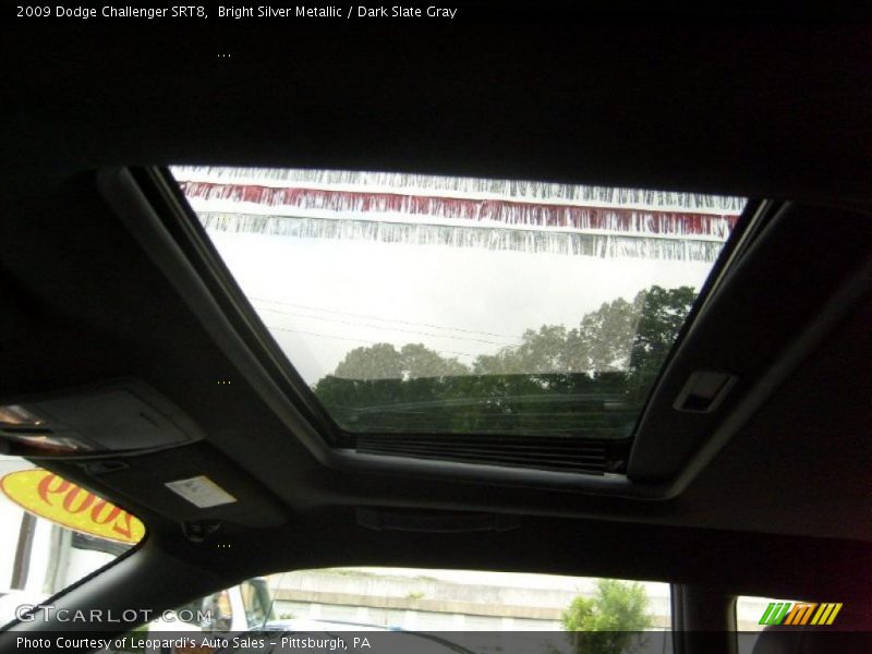 Bright Silver Metallic / Dark Slate Gray 2009 Dodge Challenger SRT8