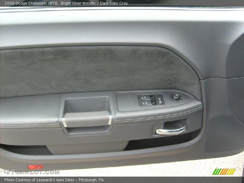 Bright Silver Metallic / Dark Slate Gray 2009 Dodge Challenger SRT8