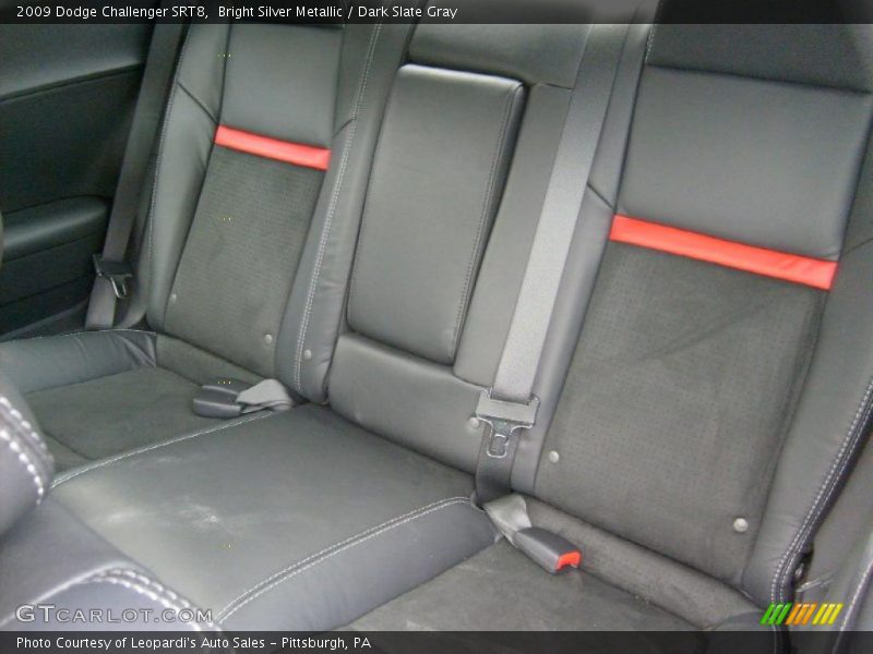 Bright Silver Metallic / Dark Slate Gray 2009 Dodge Challenger SRT8