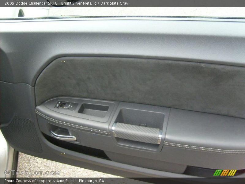 Bright Silver Metallic / Dark Slate Gray 2009 Dodge Challenger SRT8