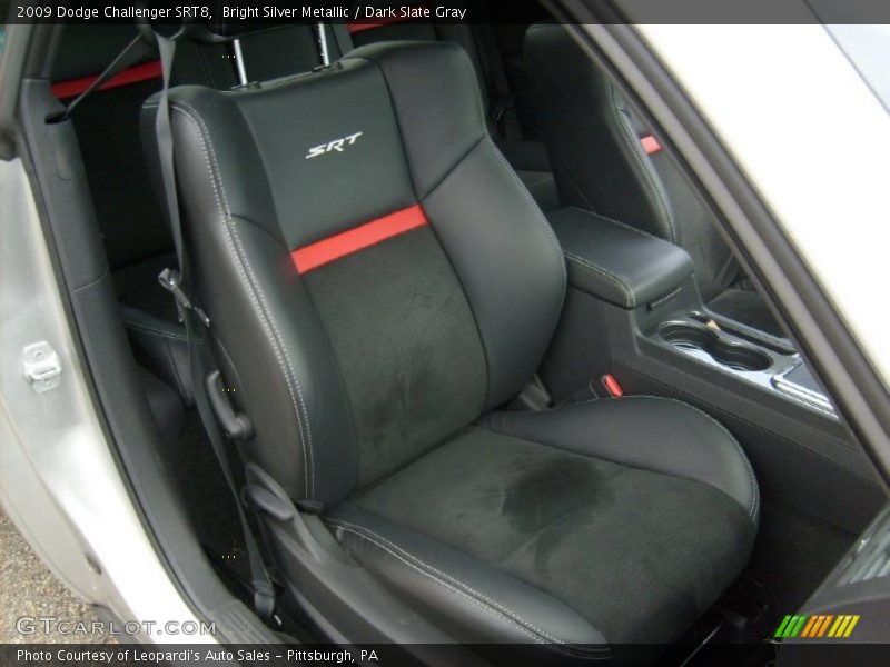 Bright Silver Metallic / Dark Slate Gray 2009 Dodge Challenger SRT8