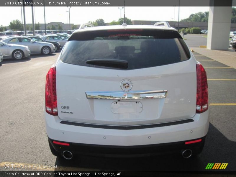 Platinum Ice Tricoat / Titanium/Ebony 2010 Cadillac SRX V6