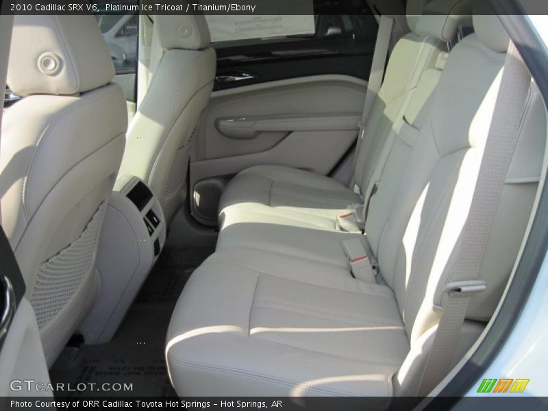 Platinum Ice Tricoat / Titanium/Ebony 2010 Cadillac SRX V6