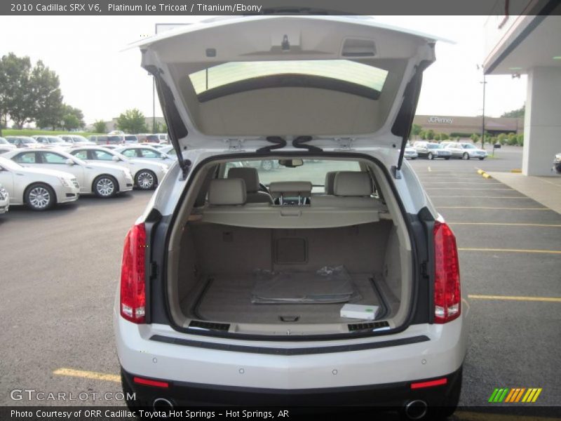 Platinum Ice Tricoat / Titanium/Ebony 2010 Cadillac SRX V6