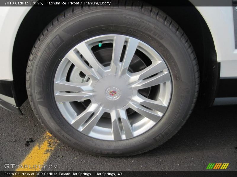 Platinum Ice Tricoat / Titanium/Ebony 2010 Cadillac SRX V6