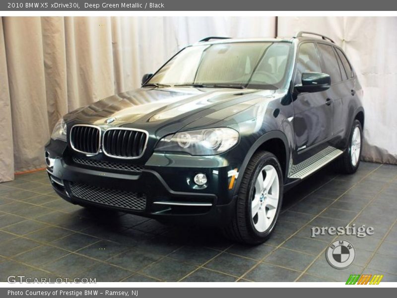 Deep Green Metallic / Black 2010 BMW X5 xDrive30i
