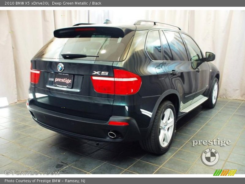 Deep Green Metallic / Black 2010 BMW X5 xDrive30i