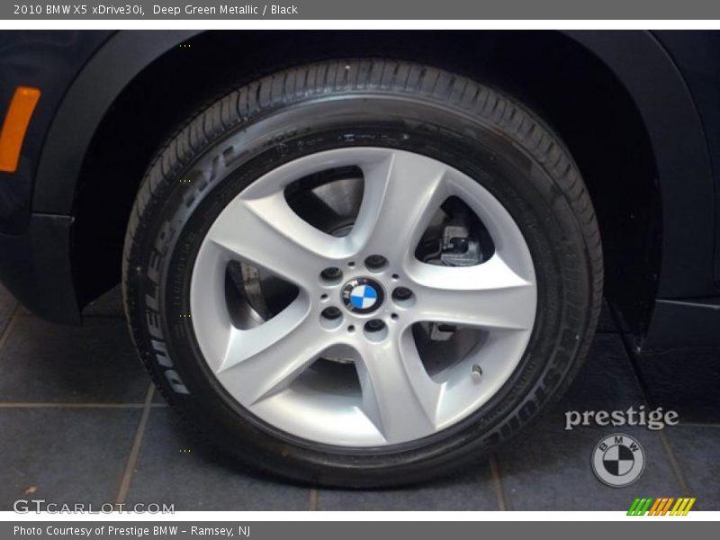 Deep Green Metallic / Black 2010 BMW X5 xDrive30i