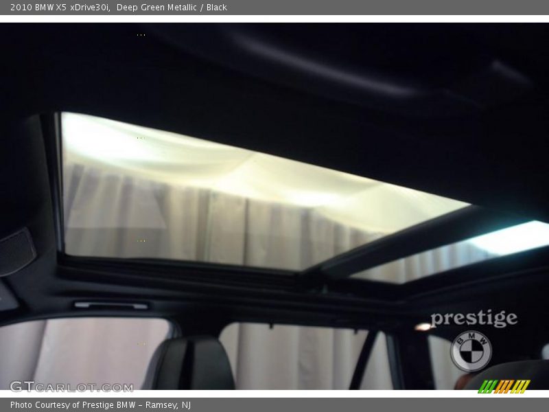 Deep Green Metallic / Black 2010 BMW X5 xDrive30i