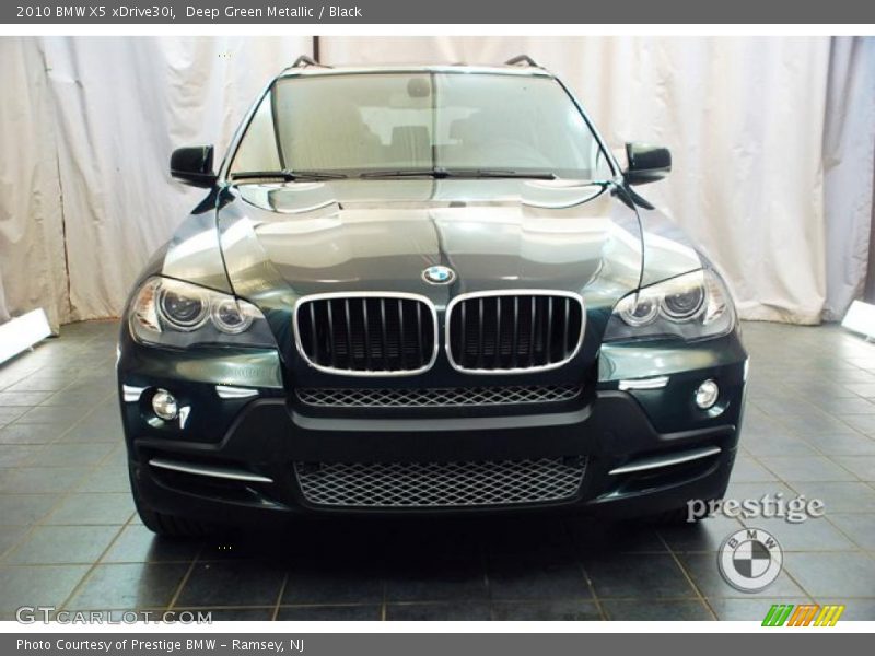 Deep Green Metallic / Black 2010 BMW X5 xDrive30i