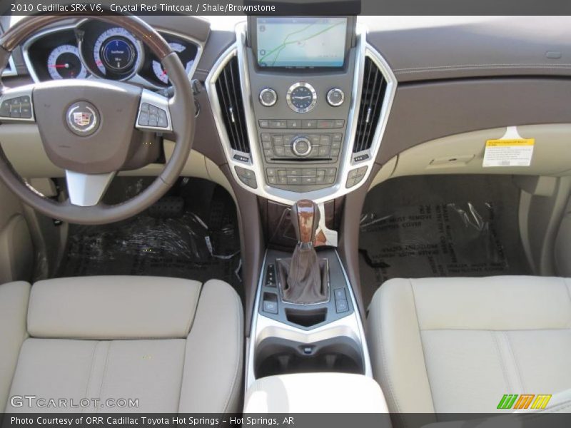 Crystal Red Tintcoat / Shale/Brownstone 2010 Cadillac SRX V6