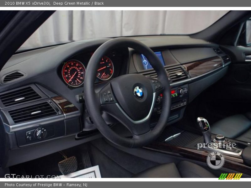 Deep Green Metallic / Black 2010 BMW X5 xDrive30i
