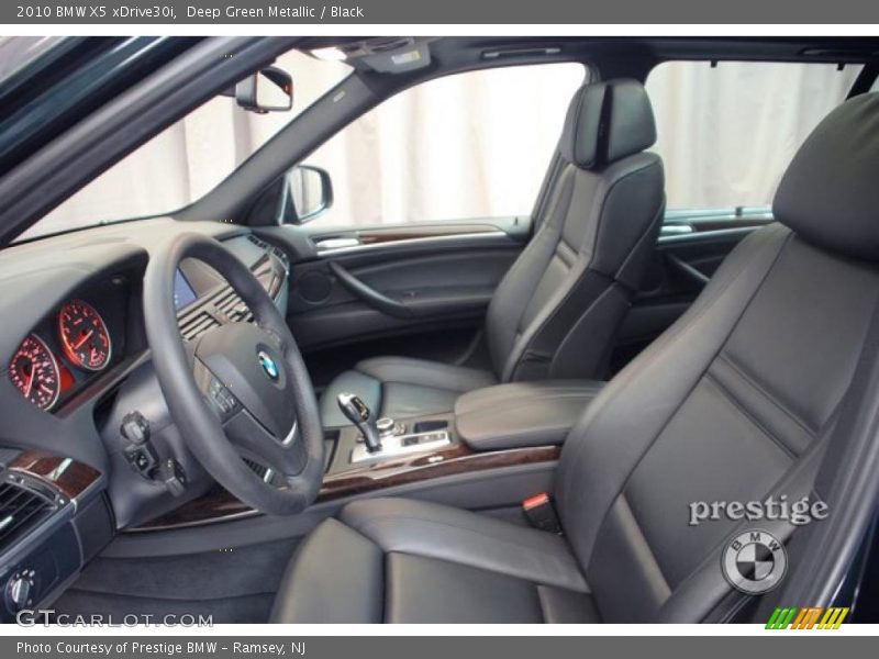 Deep Green Metallic / Black 2010 BMW X5 xDrive30i