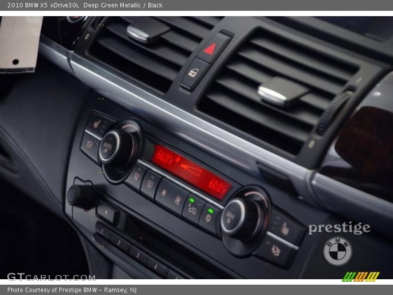 Deep Green Metallic / Black 2010 BMW X5 xDrive30i