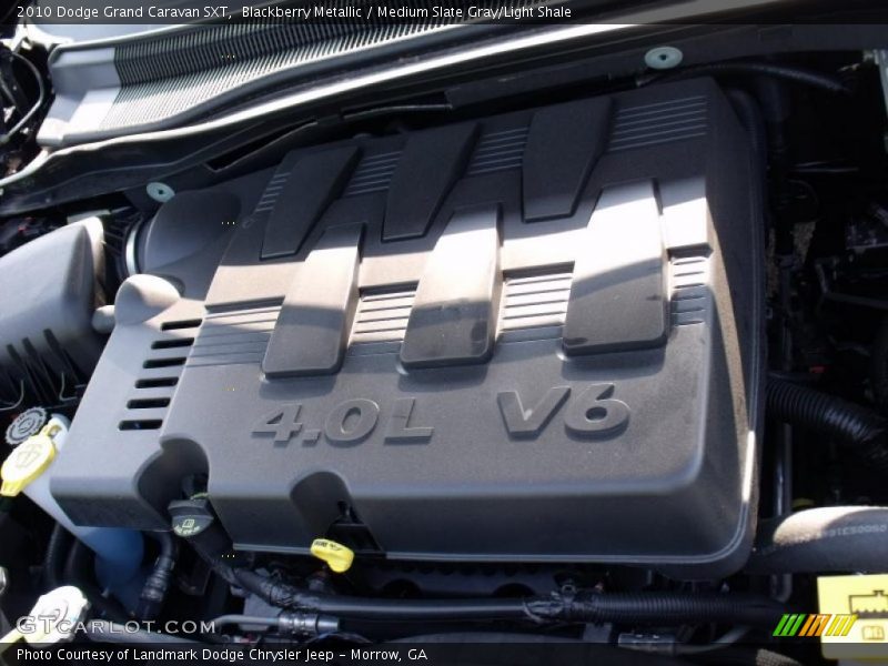 Blackberry Metallic / Medium Slate Gray/Light Shale 2010 Dodge Grand Caravan SXT