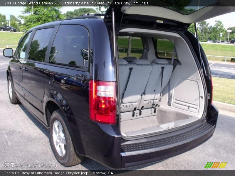 Blackberry Metallic / Medium Slate Gray/Light Shale 2010 Dodge Grand Caravan SE