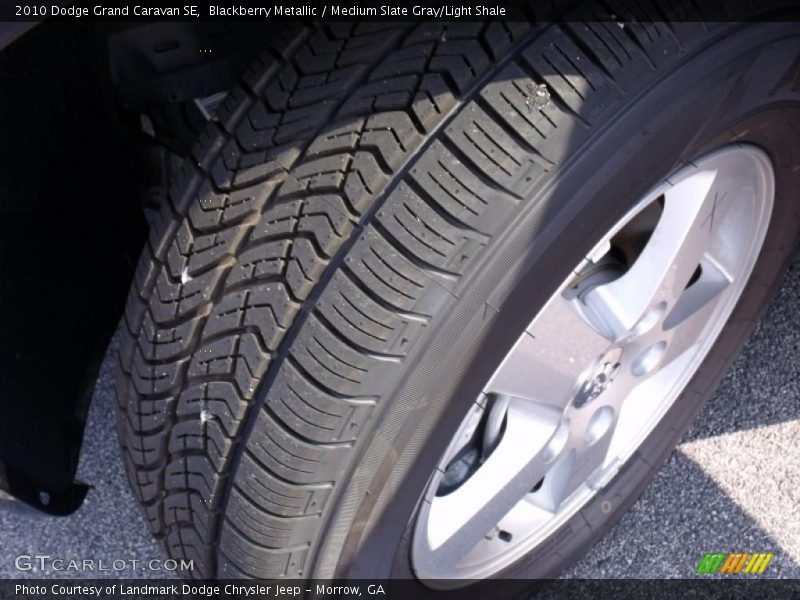 Blackberry Metallic / Medium Slate Gray/Light Shale 2010 Dodge Grand Caravan SE