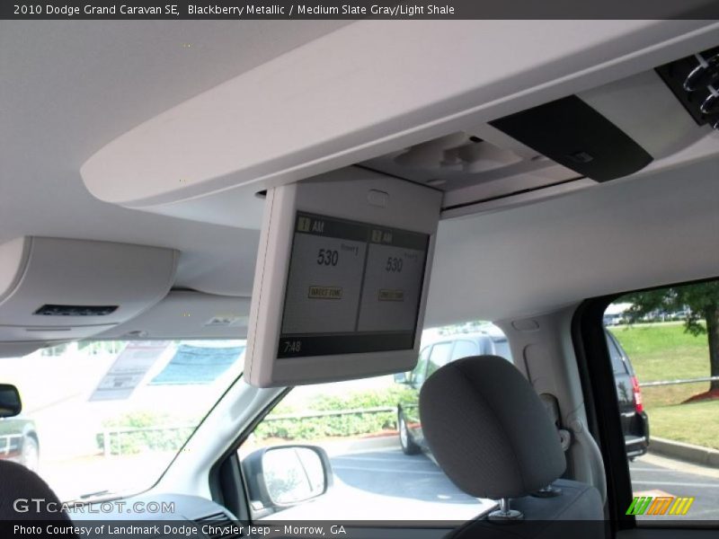 Blackberry Metallic / Medium Slate Gray/Light Shale 2010 Dodge Grand Caravan SE