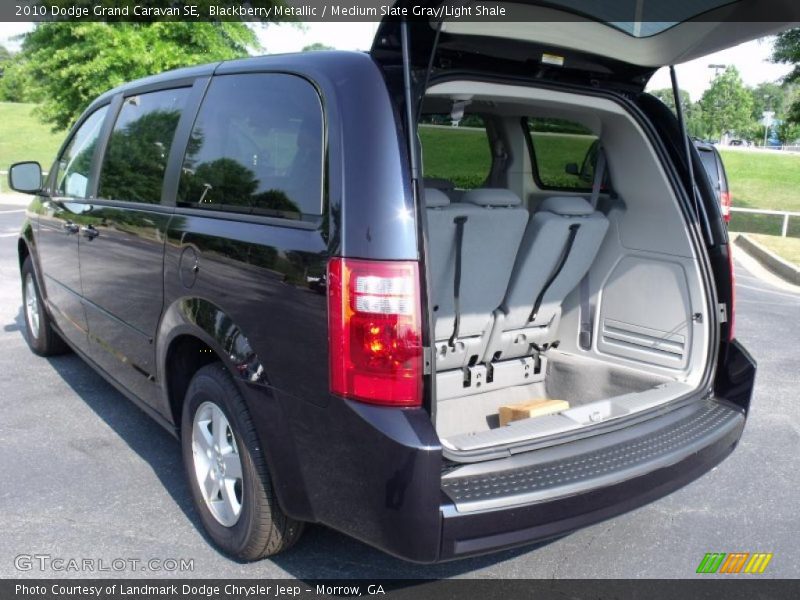Blackberry Metallic / Medium Slate Gray/Light Shale 2010 Dodge Grand Caravan SE