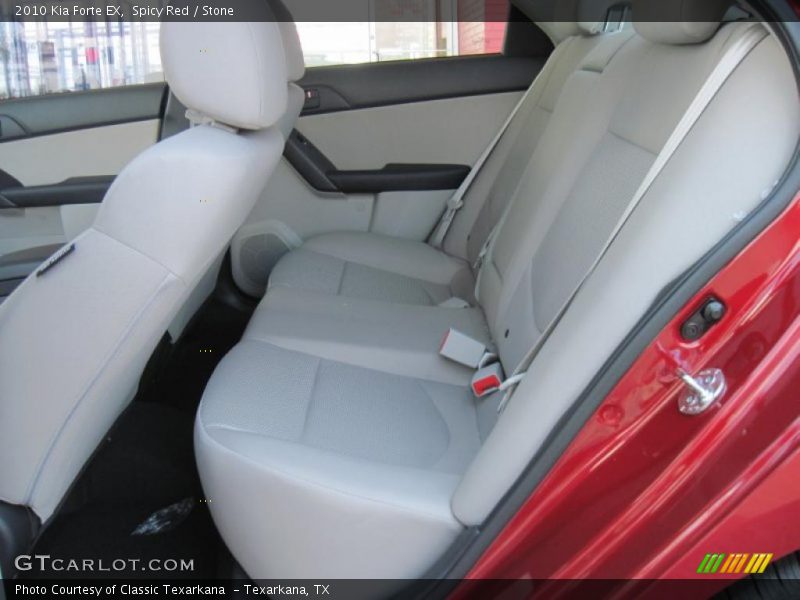 Spicy Red / Stone 2010 Kia Forte EX