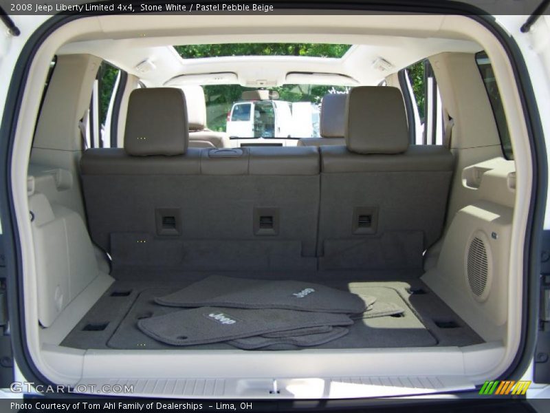 Stone White / Pastel Pebble Beige 2008 Jeep Liberty Limited 4x4