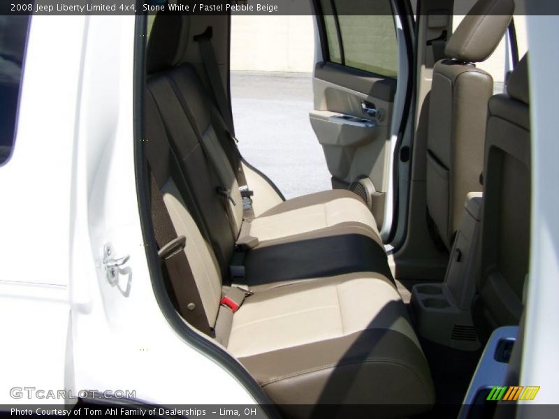 Stone White / Pastel Pebble Beige 2008 Jeep Liberty Limited 4x4