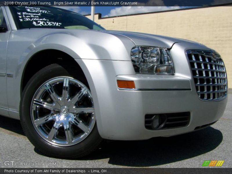 Bright Silver Metallic / Dark Khaki/Light Graystone 2008 Chrysler 300 Touring