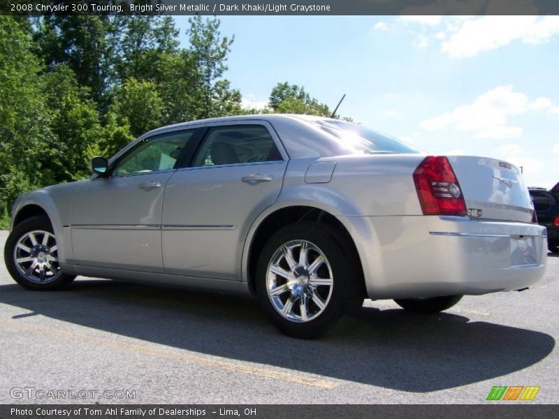 Bright Silver Metallic / Dark Khaki/Light Graystone 2008 Chrysler 300 Touring