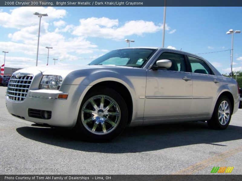Bright Silver Metallic / Dark Khaki/Light Graystone 2008 Chrysler 300 Touring