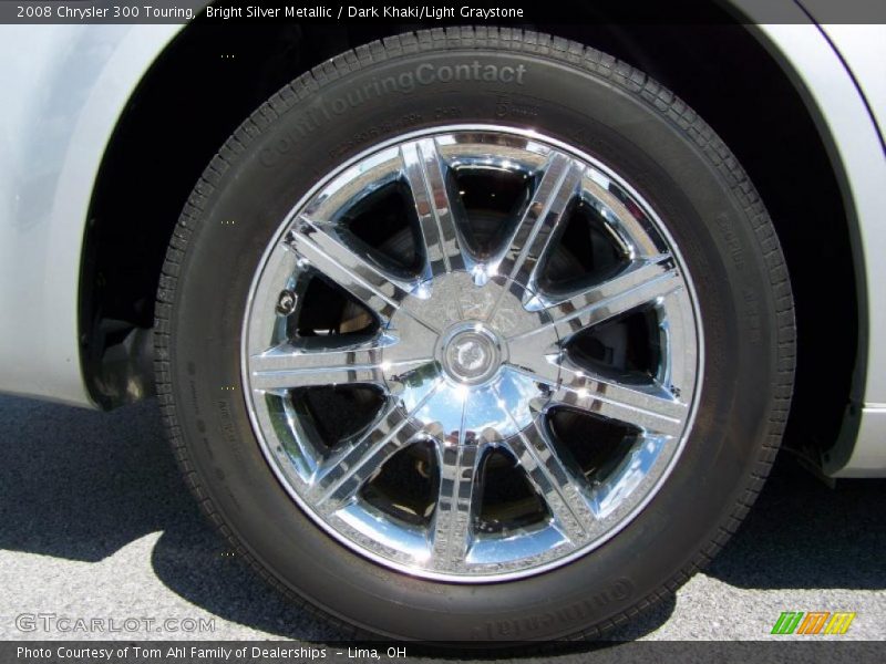 Bright Silver Metallic / Dark Khaki/Light Graystone 2008 Chrysler 300 Touring