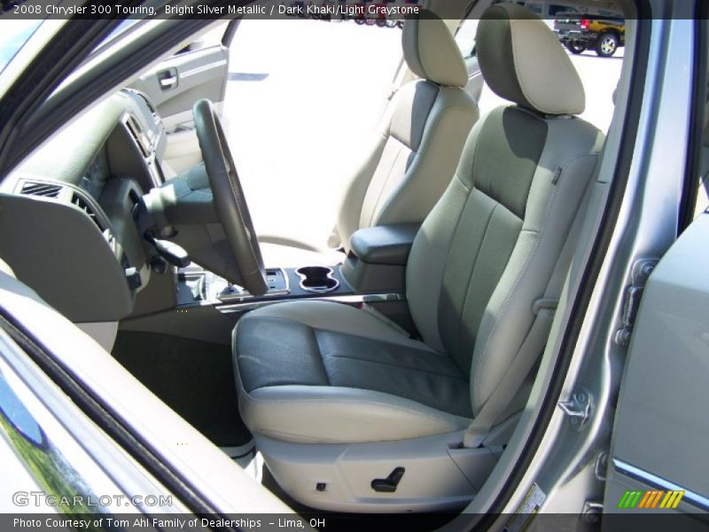 Bright Silver Metallic / Dark Khaki/Light Graystone 2008 Chrysler 300 Touring