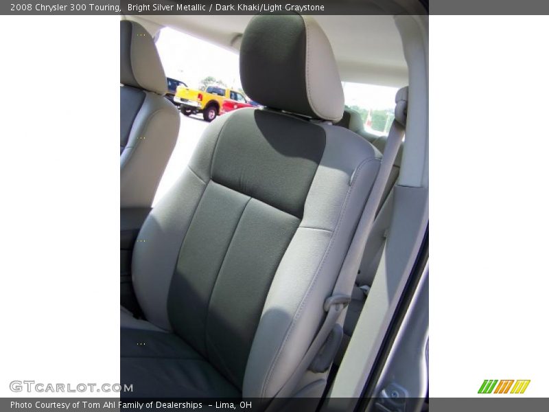 Bright Silver Metallic / Dark Khaki/Light Graystone 2008 Chrysler 300 Touring